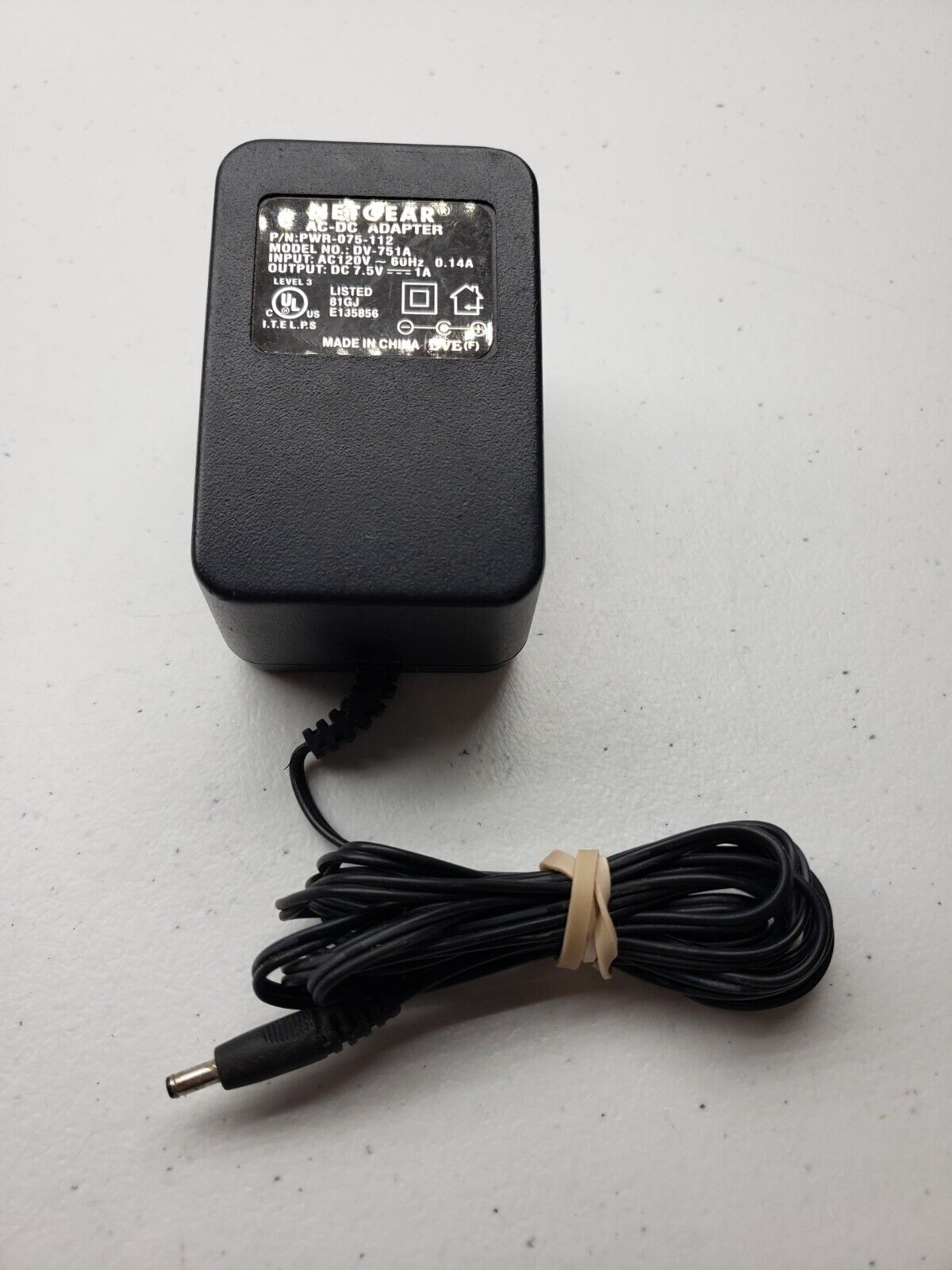 *Brand NEW*Genuine Netgear DV-751A PWR-075-112 7.5V 1A AC Adapter Power Charger Power Supply